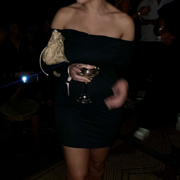 HOUSE OF HARLOW 1960 x REVOLVE Rhoda Mini Dress in Black - Picture 3 of 3